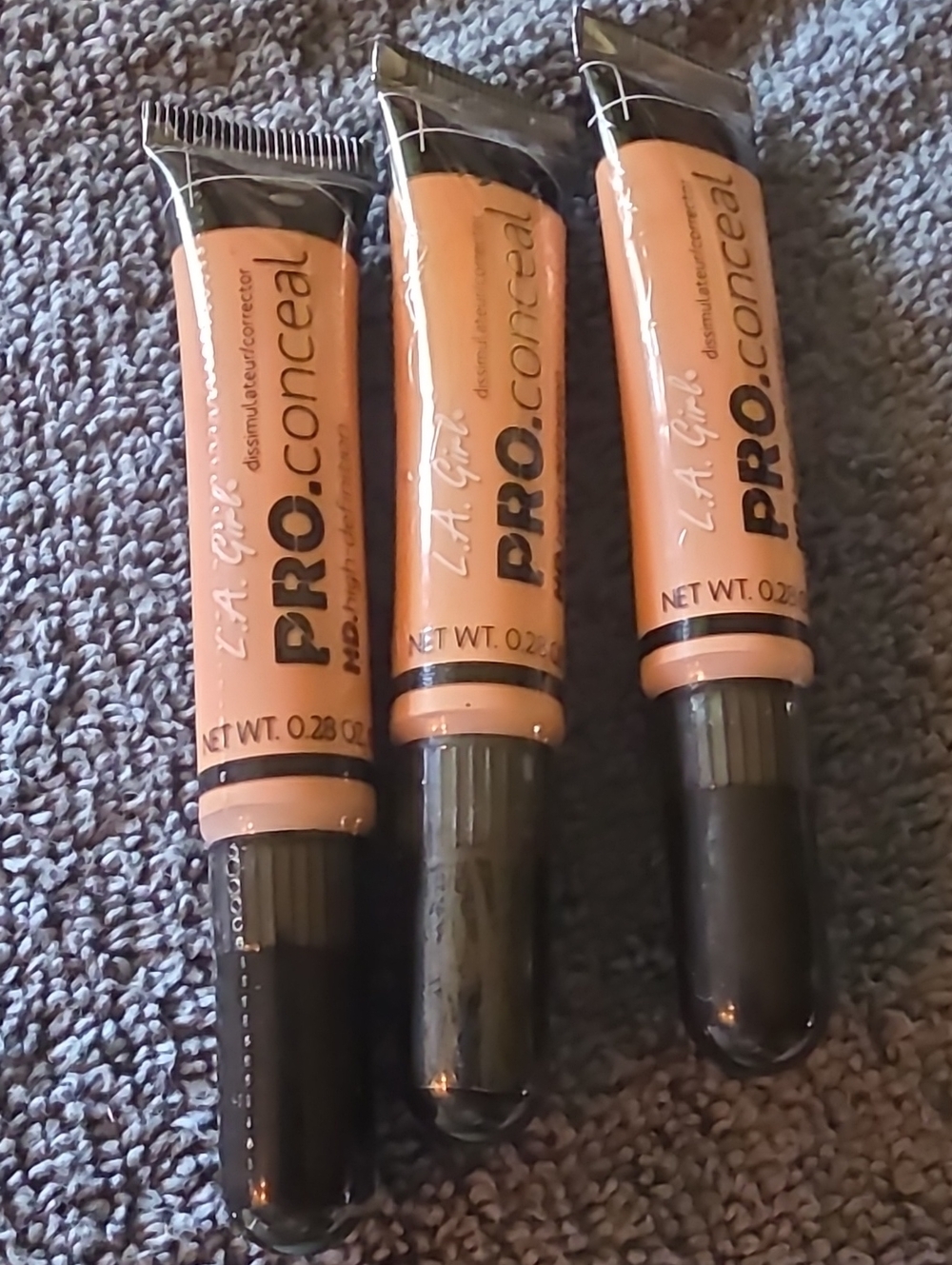 3 PACK PRO.conceal HD Concealer - Peach Corrector
